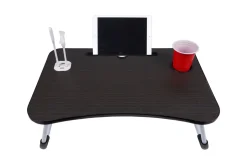 Klapptisch multifunktional mit USB schwarz
