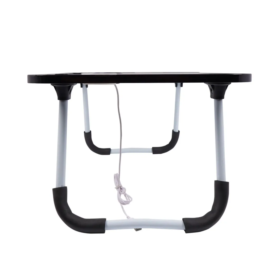 Klapptisch multifunktional mit USB schwarz