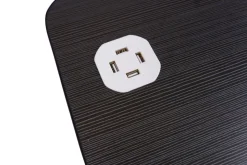 Klapptisch multifunktional mit USB schwarz