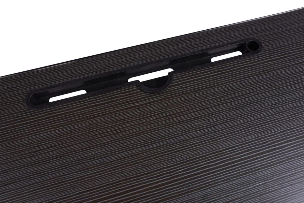 Klapptisch multifunktional mit USB schwarz