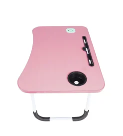 Klapptisch multifunktional mit USB rosa