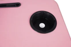 Klapptisch multifunktional mit USB rosa