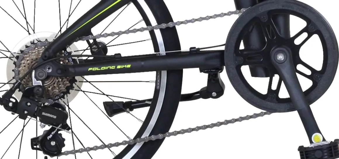 Klappvelo 20" BEAT schwarz
