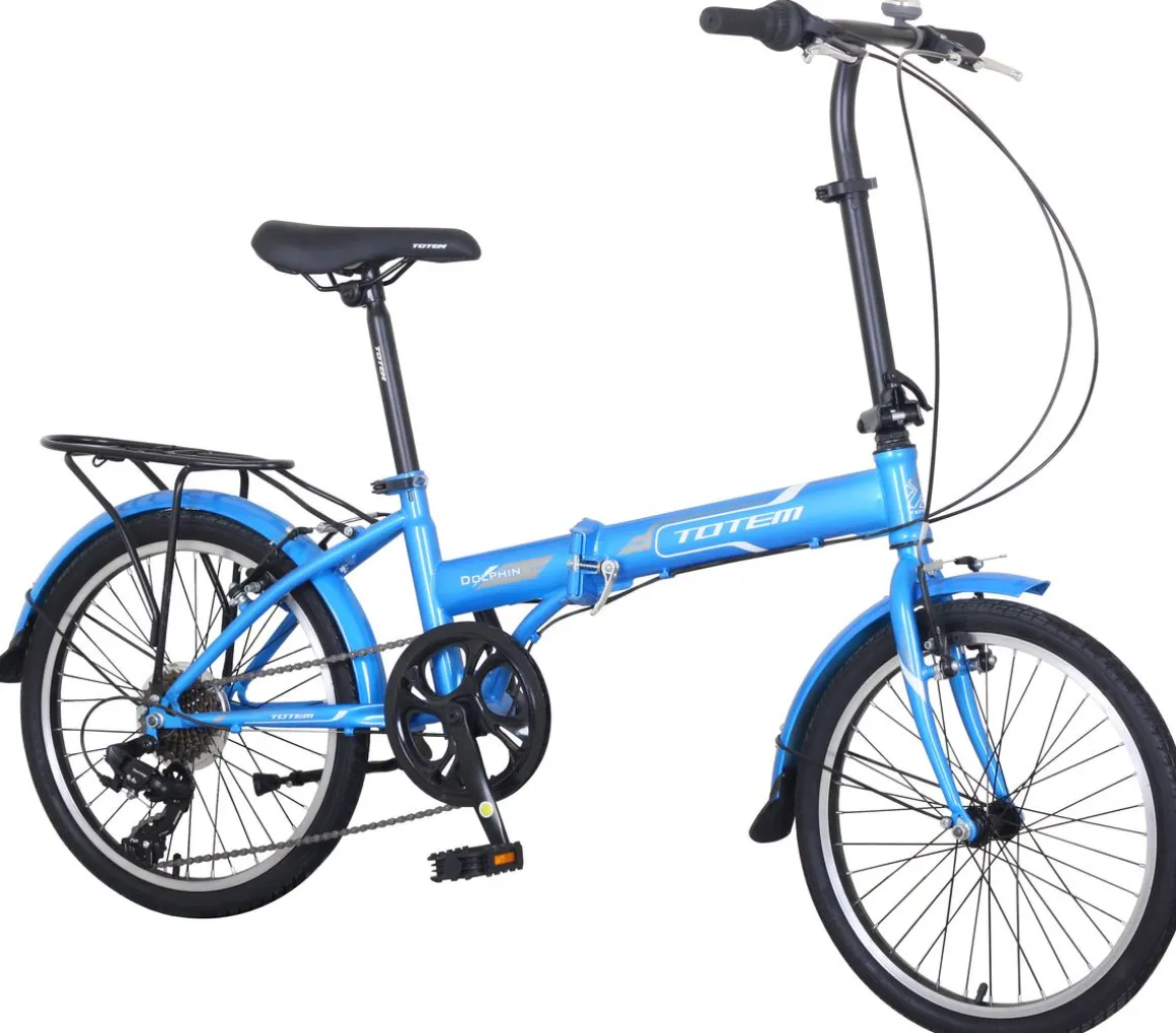 Klappvelo 20" TWIST blau