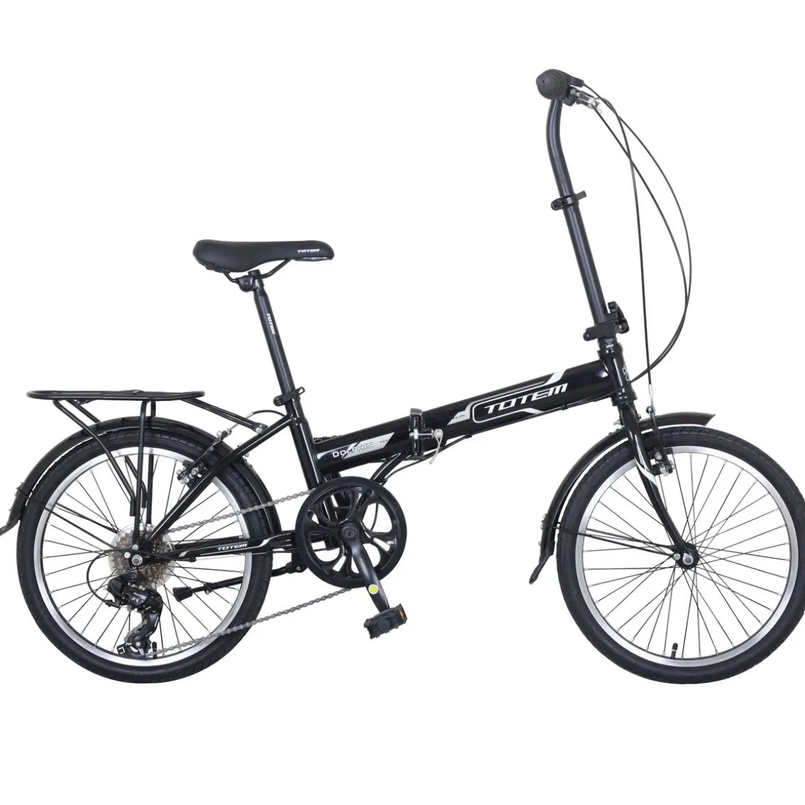 Klappvelo 20" TWIST schwarz