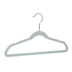 Kleiderbügel für Kinderkleidung Samt blau 30er Set