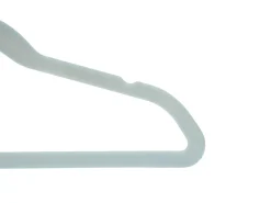 Kleiderbügel für Kinderkleidung Samt blau 30er Set