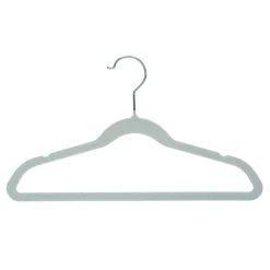 Kleiderbügel für Kinderkleidung Samt blau 30er Set