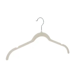 Kleiderbügel Hemdbügel Samt beige 30er Set