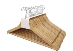 Kleiderbügel Holz natur 20er Set