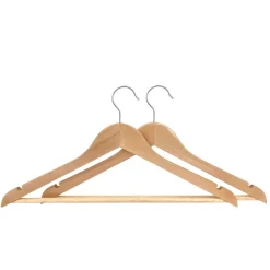 Kleiderbügel Holz natur 20er Set
