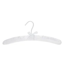 Kleiderbügel Satin weiss 12er Set