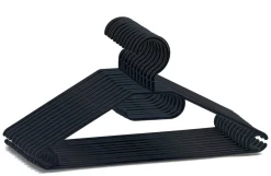 Kleiderbügel schwarz 100er Set