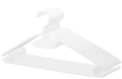 Kleiderbügel weiss 100er Set