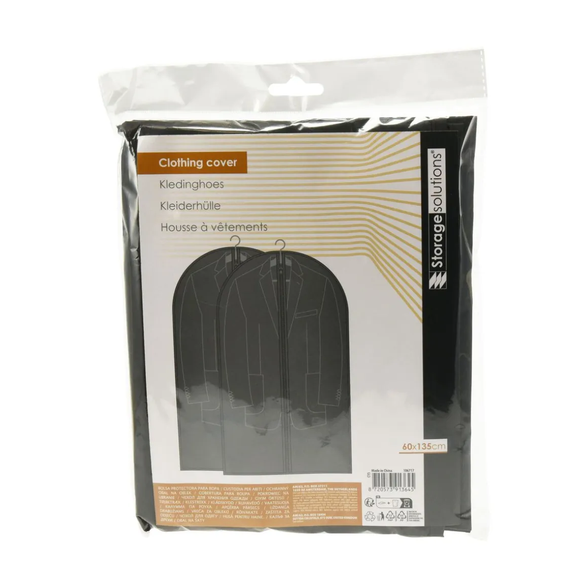 Kleidersack 2er Set 135 x 60 cm