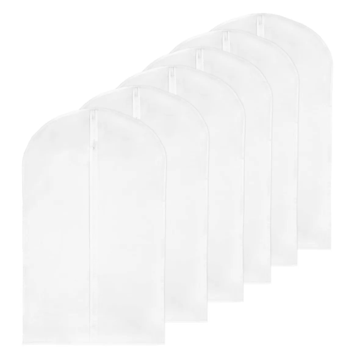 Kleidersack 6er Set 100 x 60 cm transparent