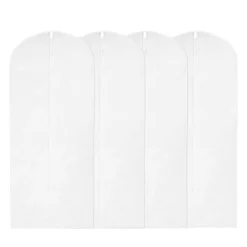 Kleidersack 4er Set 140 x 60 cm transparent