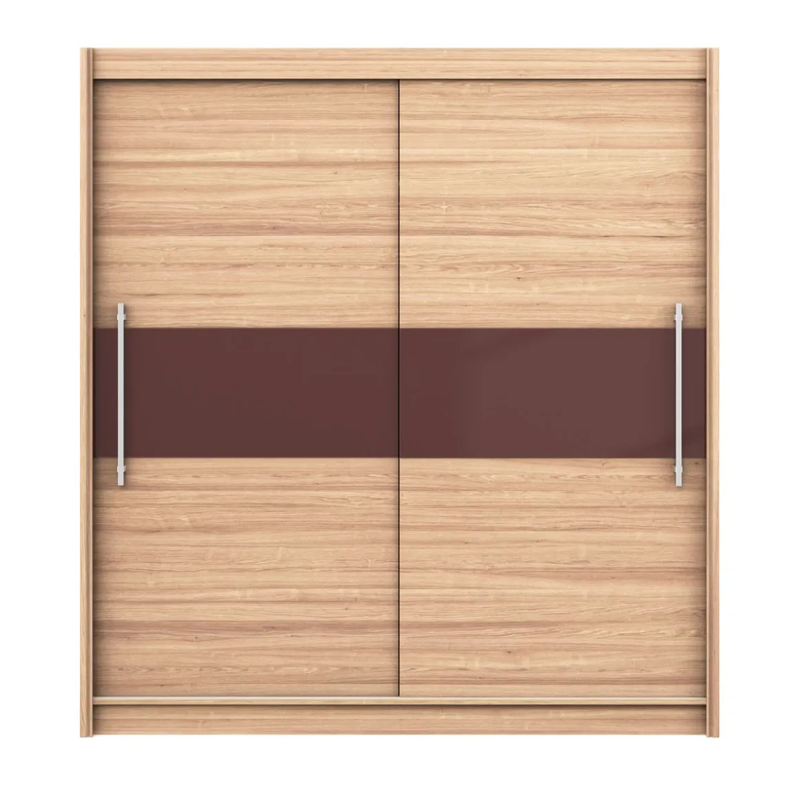Kleiderschrank Schiebetüren Holz LOLA 200 cm