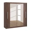 Kleiderschrank Schiebetüren mit Spiegel MONO 200 cm