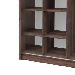 Kleiderschrank Schiebetüren mit Spiegel MONO 200 cm