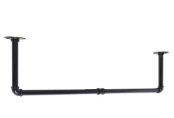 Kleiderstange Eisen 93 cm schwarz