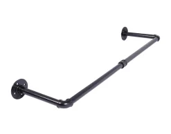 Kleiderstange Eisen 93 cm schwarz