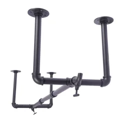 Kleiderstange Eisen 120 cm schwarz