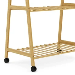 Kleiderständer Bambus KOHANA 152 x 70 cm natur