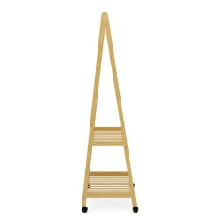 Kleiderständer Bambus KOHANA 152 x 70 cm natur