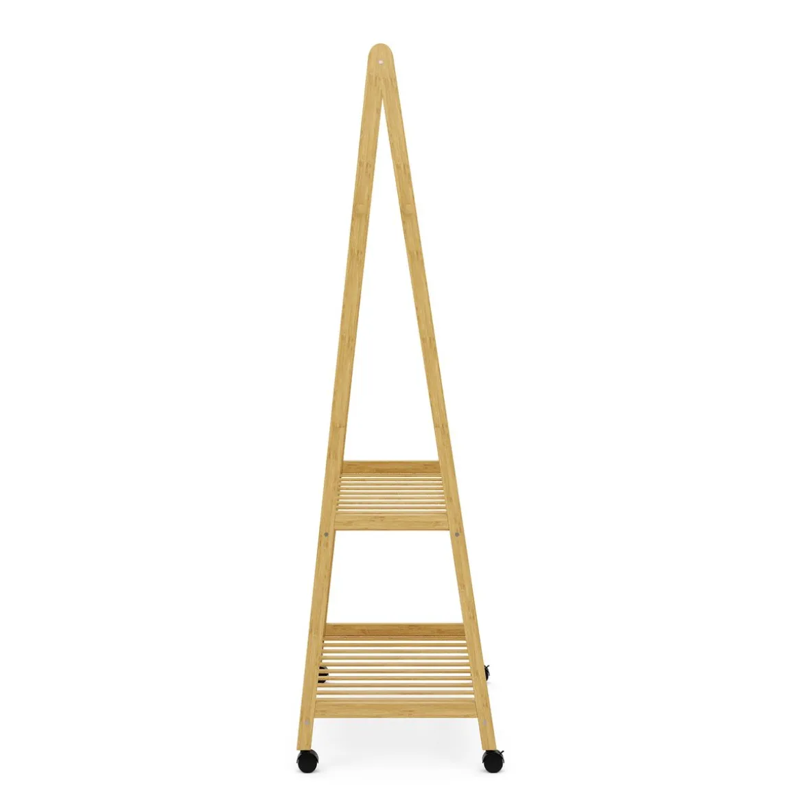 Kleiderständer Bambus KOHANA 152 x 70 cm natur