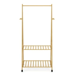 Kleiderständer Bambus KOHANA 152 x 70 cm natur