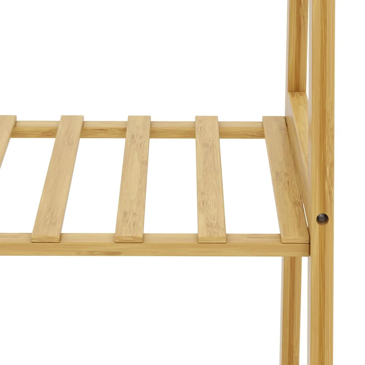 Kleiderständer Bambus KOHANA 152 x 70 cm natur