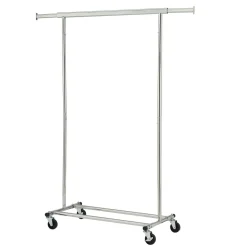 Kleiderständer 1 Stange bis 113 kg silber