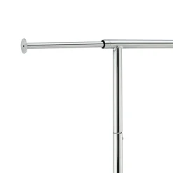 Kleiderständer 1 Stange bis 100 kg silber