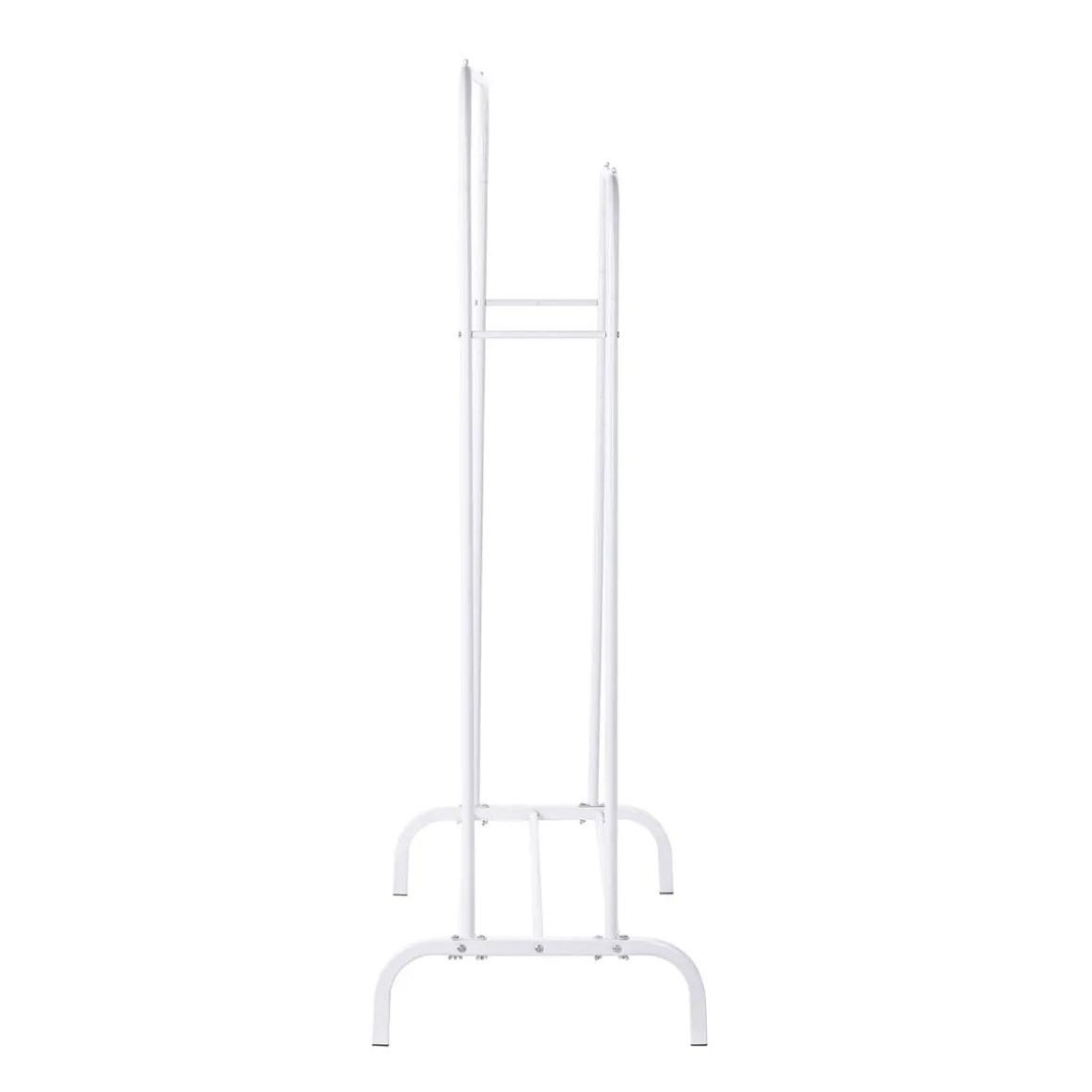 Kleiderständer 2 Stangen bis 40 kg weiss
