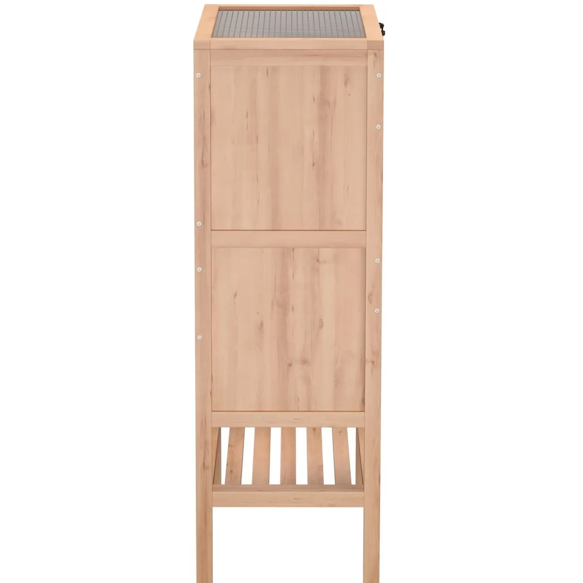 Kleintierkäfig Holz 60 x 40 x 120 cm natur