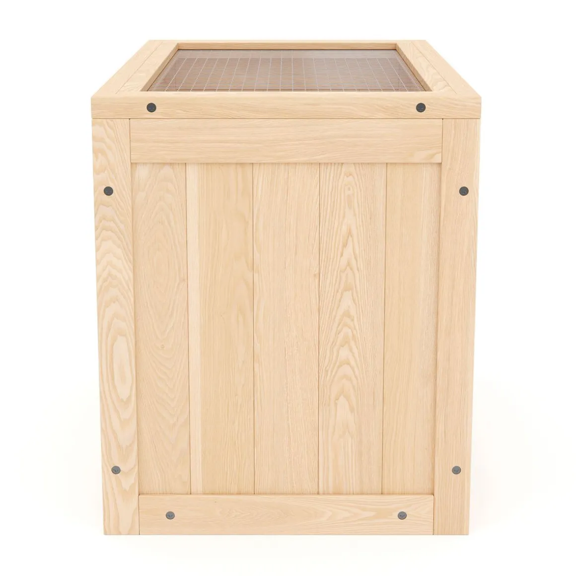 Kleintierkäfig Holz 60 x 35 x 42 cm natur