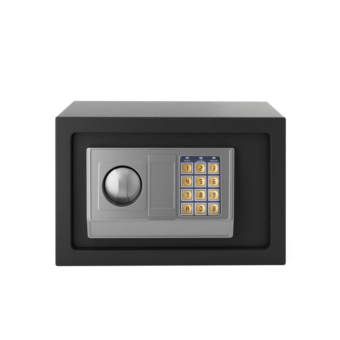 Kleintresor elektronisch 31 x 20 x 20 cm grau