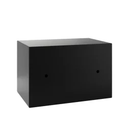 Kleintresor elektronisch 31 x 20 x 20 cm schwarz