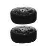 Klettband 1 m 2er Set schwarz