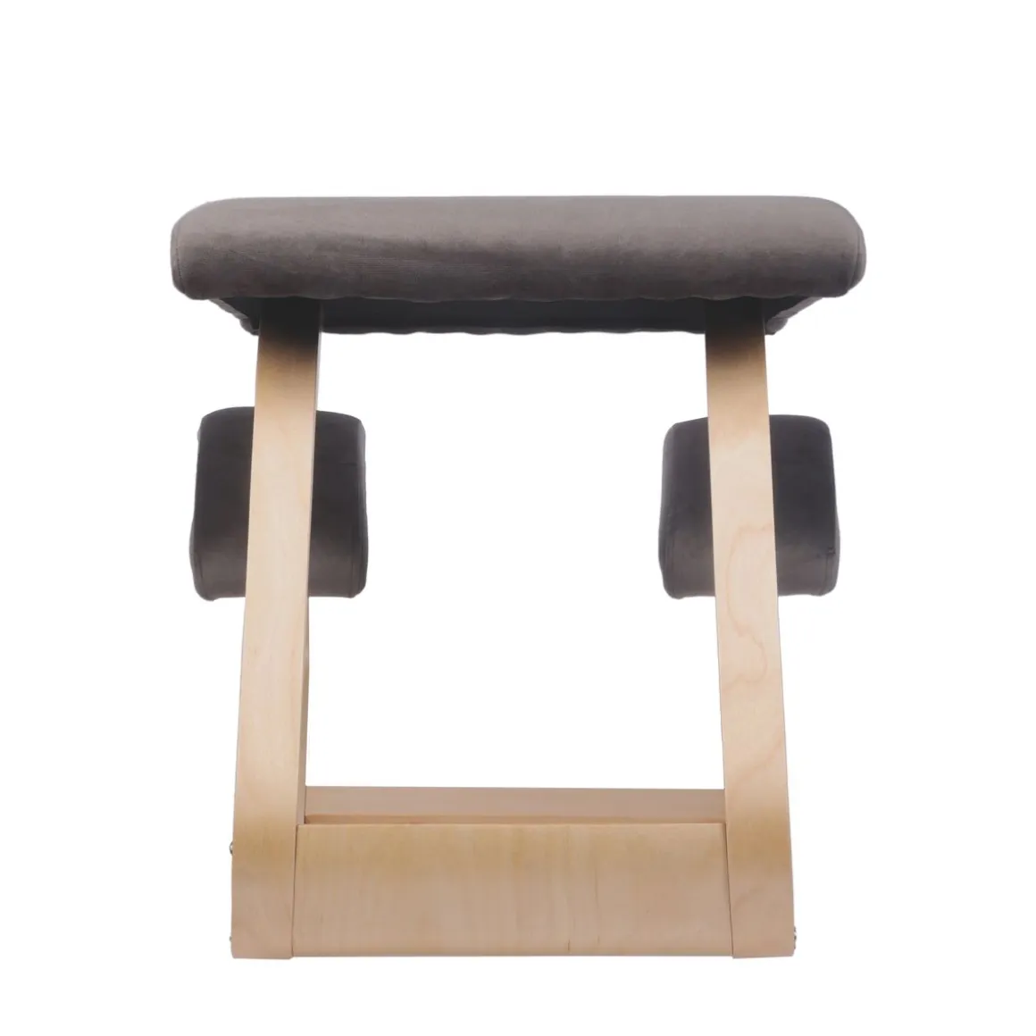 Kniestuhl Holz anthrazit