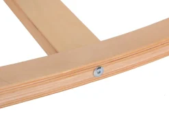 Kniestuhl Holz beige