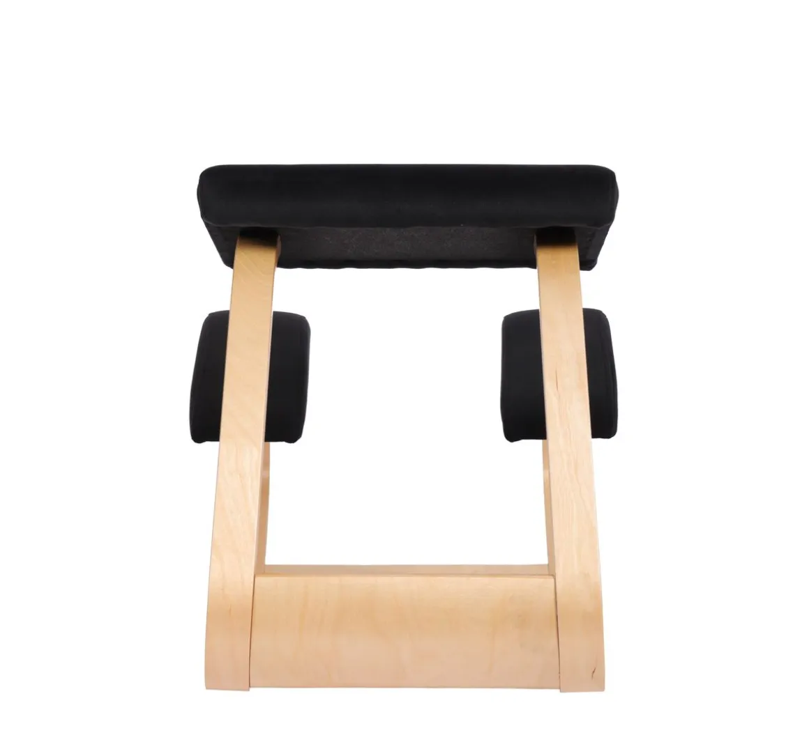 Kniestuhl Holz schwarz