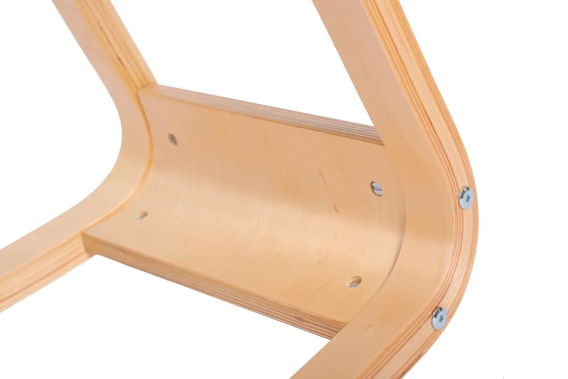 Kniestuhl Holz schwarz