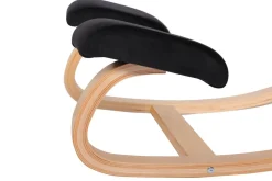 Kniestuhl Holz schwarz
