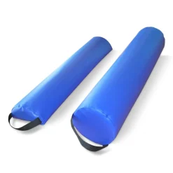 Knie- und Nackenrolle Set 66 cm blau