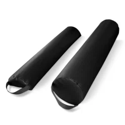 Knie- und Nackenrolle Set 66 cm schwarz