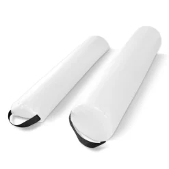 Knie- und Nackenrolle Set 66 cm weiss