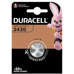 Knopfzelle DURACELL Lithium CR2430