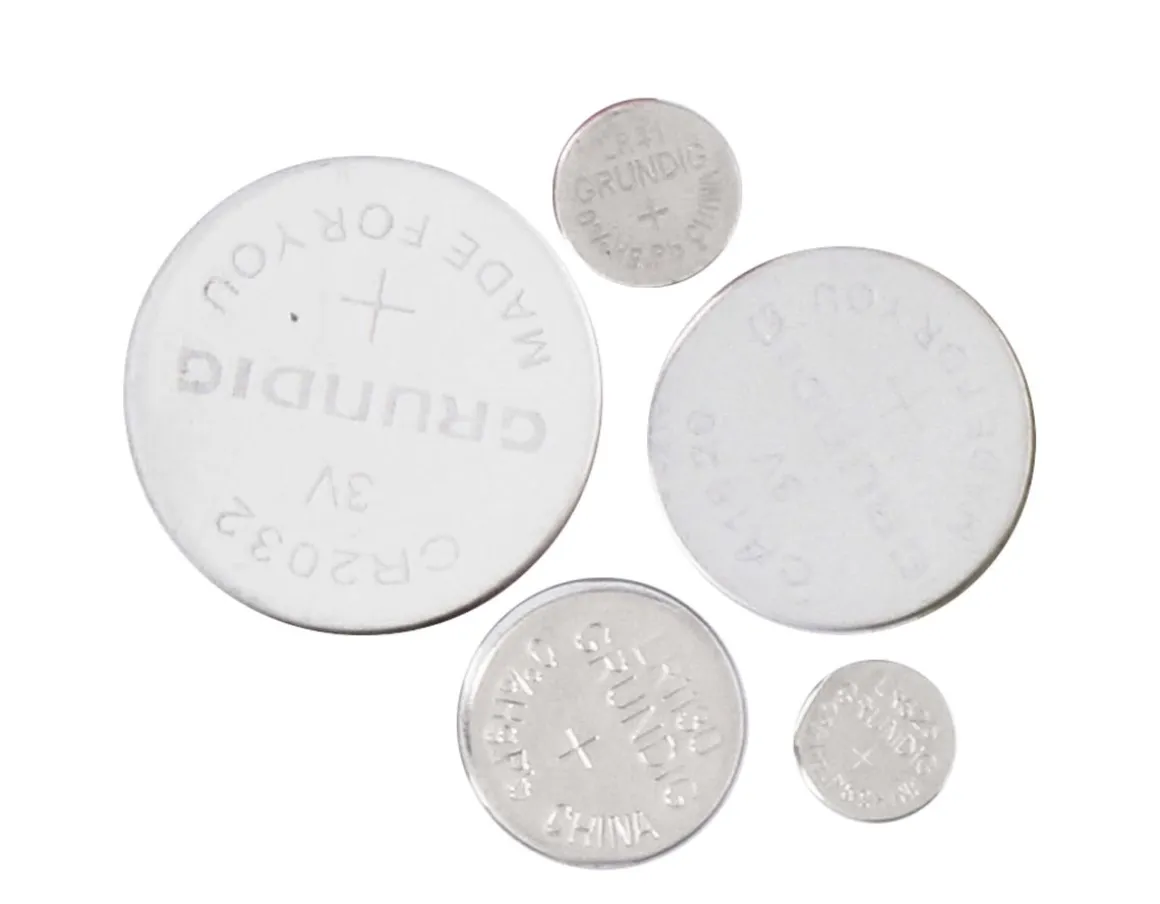 Knopfzellen Set GRUNDIG 24-teilig
